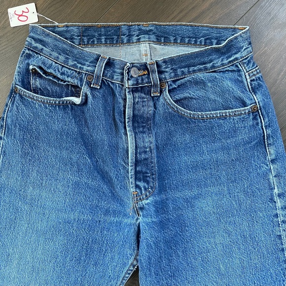 Vintage 90s Levi’s 501 USA made waist 29” - Picture 8 of 12